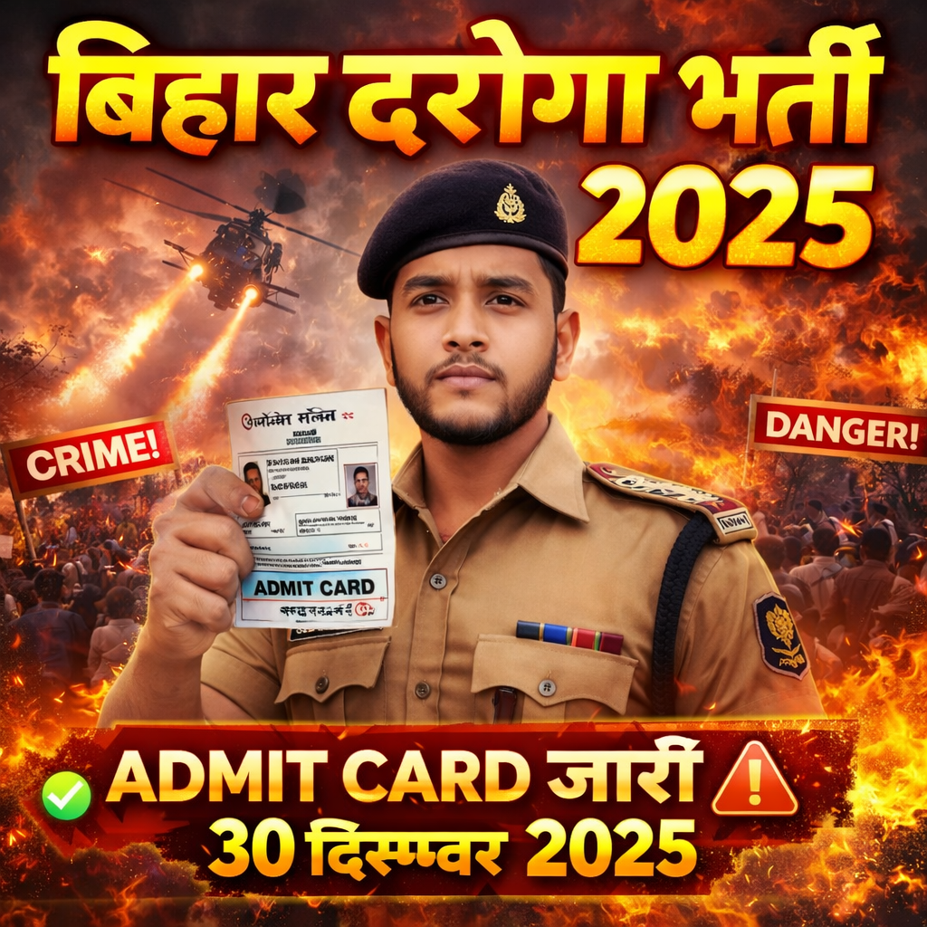 Bihar Daroga Admit Card 2025