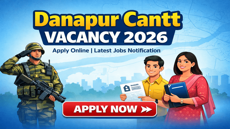 Danapur Cantt Vacancy 2026
