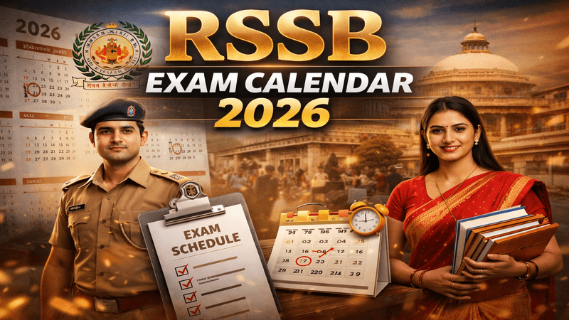 RSSB Exam Calendar 2026