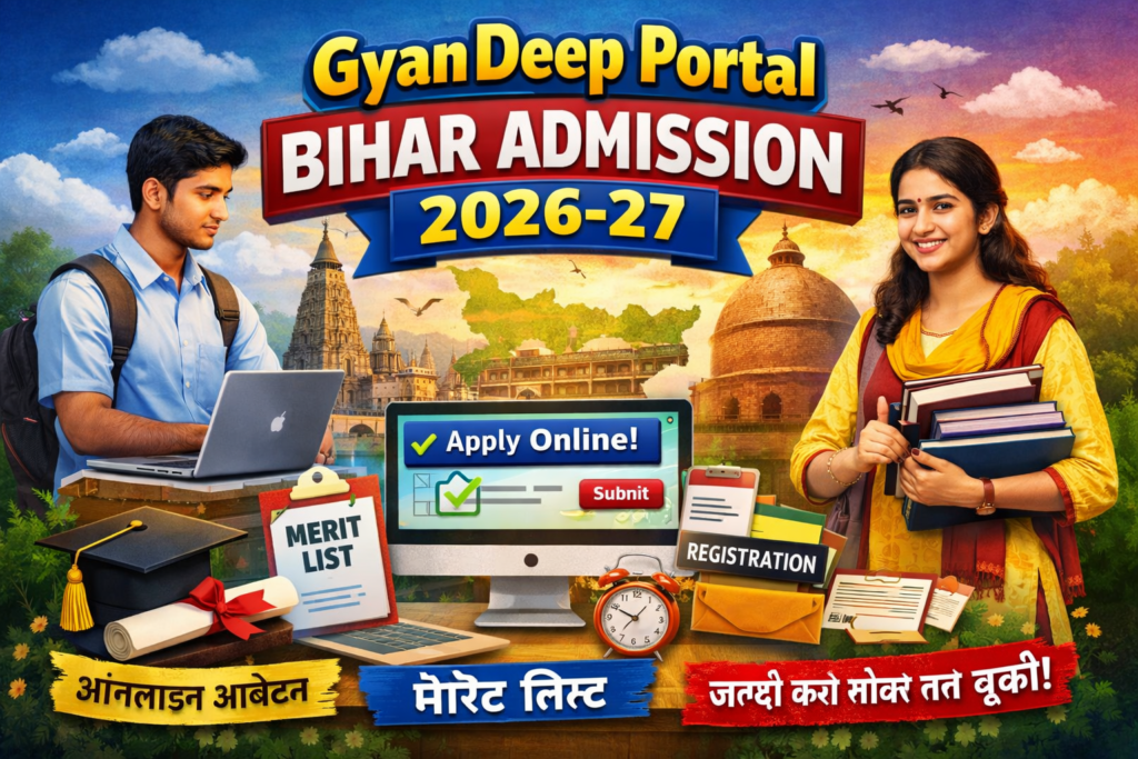GyanDeep Portal Bihar Admission 2026-27