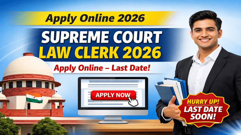 Supreme Court Law Clerk 2026 Apply Online