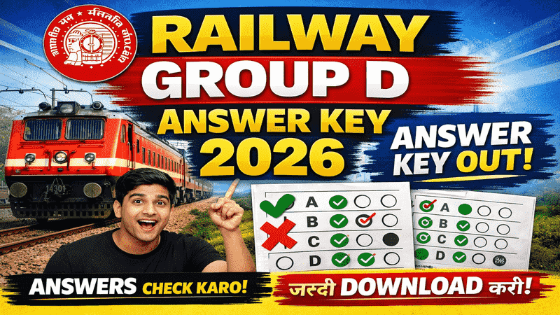 Railway Group D Answer Key 2026