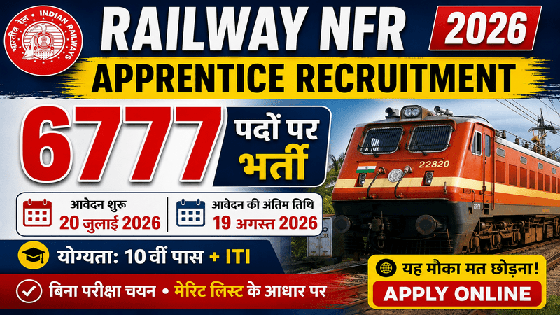 Railway NFR Apprentice Recruitment 2026