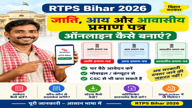 RTPS Bihar 2026